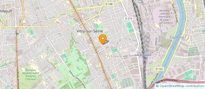 localisation de l'entreprise MONSIEUR AIGNAN DORBY à VITRY-SUR-SEINE