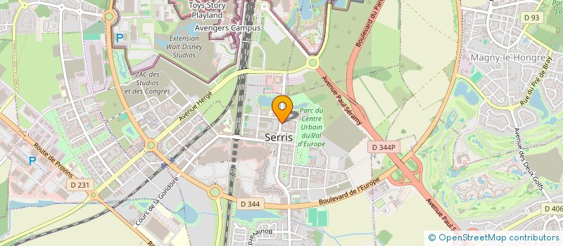 localisation de l'entreprise MONSIEUR AILANE MRANKODO  SERRIS