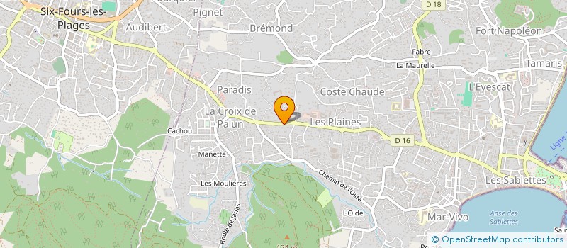 localisation de l'entreprise MONSIEUR AIMABLE MUTESA à LA SEYNE-SUR-MER