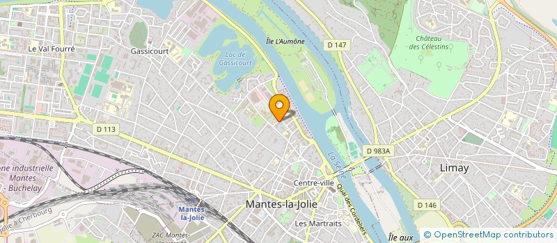 localisation de l'entreprise MONSIEUR AIMAD BELHANKIA  MANTES-LA-JOLIE