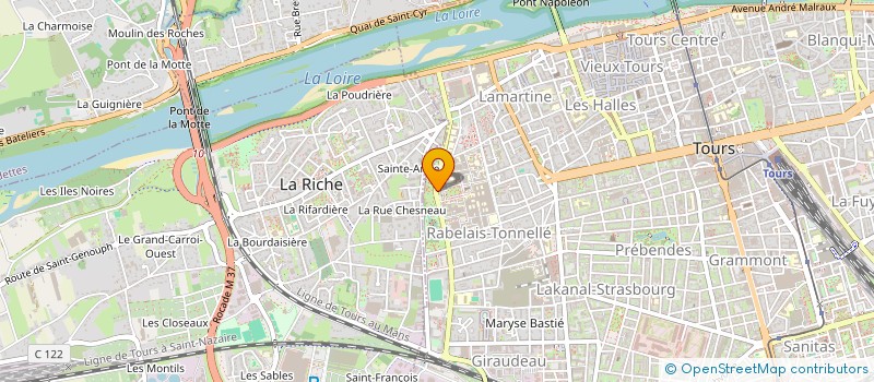 localisation de l'entreprise MONSIEUR AIMAD BOUGOFFA  TOURS