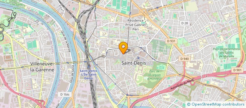 localisation de l'entreprise MONSIEUR AIMAD BOUGOFFA  SAINT-DENIS