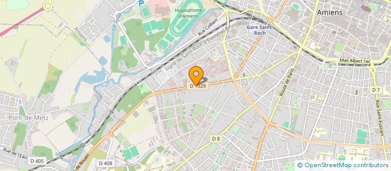 localisation de l'entreprise MONSIEUR AIMAD BOUJAD  AMIENS