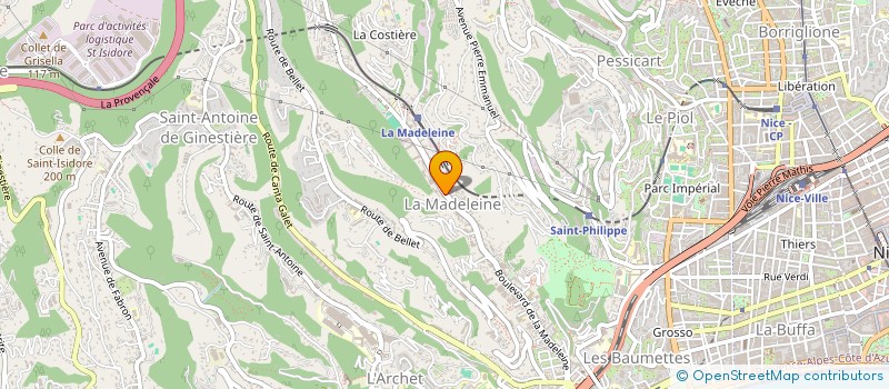 localisation de l'entreprise MONSIEUR AIMAD EDDINE ADJOUT à NICE