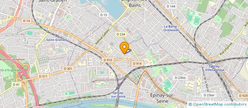 localisation de l'entreprise MONSIEUR AIMAD OULEBSIR à EPINAY-SUR-SEINE