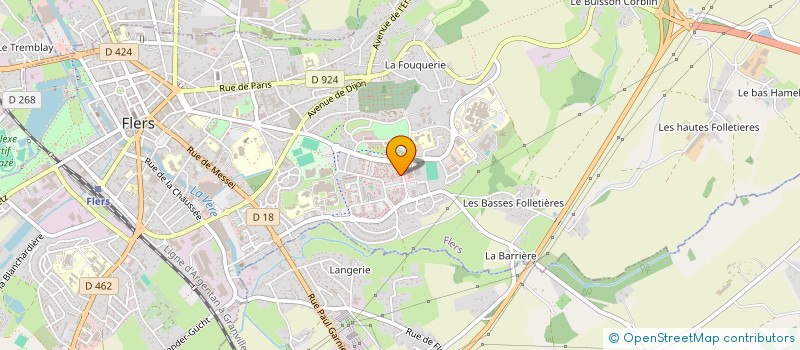 localisation de l'entreprise MONSIEUR AIMAL BABOKARKHIL à FLERS