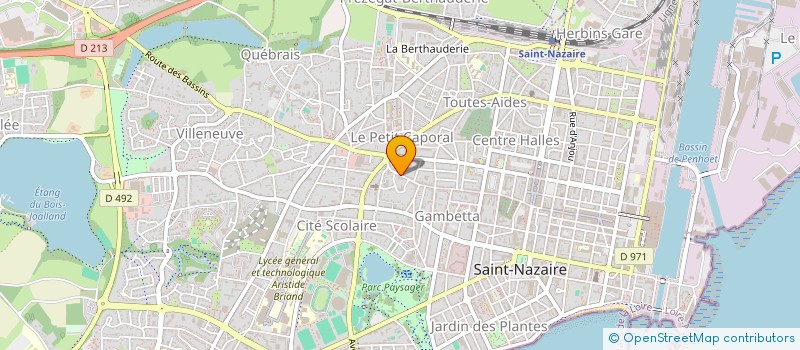 localisation de l'entreprise MONSIEUR AIMAL SHERZAD  SAINT-NAZAIRE