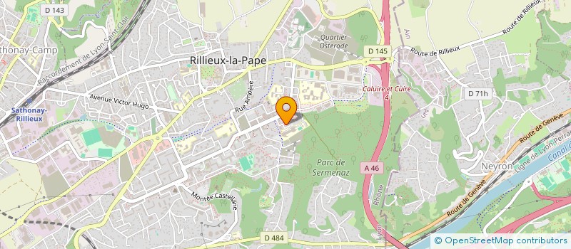 localisation de l'entreprise MONSIEUR AIMAN CHRAITI  RILLIEUX-LA-PAPE