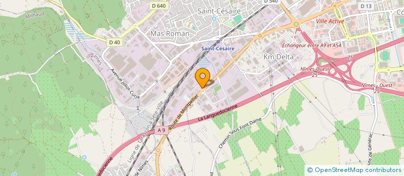 localisation de l'entreprise MONSIEUR AIMAN EL YOUSSFI  NIMES