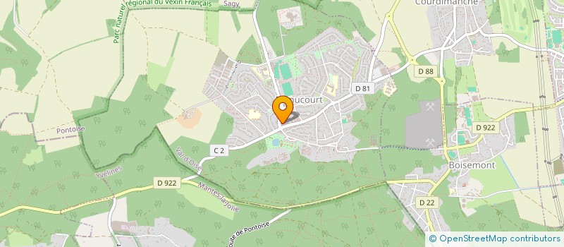 localisation de l'entreprise MONSIEUR AIMAN ESSAIRY  MENUCOURT