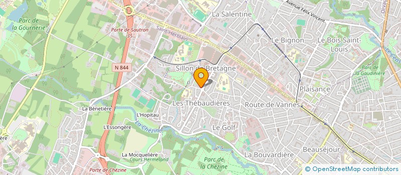 localisation de l'entreprise MONSIEUR AIMAN GHANNAY  SAINT-HERBLAIN