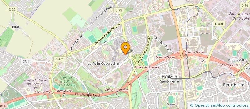 localisation de l'entreprise MONSIEUR AIMAN MOHAMED à CAEN
