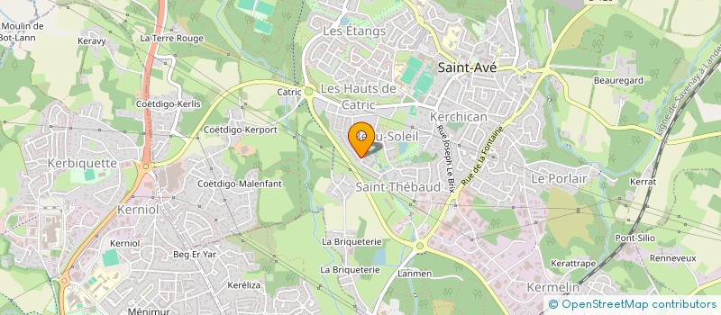 localisation de l'entreprise MONSIEUR AIMAN MOLINA PEREZ  SAINT-AVE