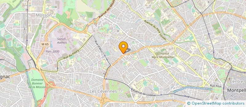 localisation de l'entreprise MONSIEUR AIMANE BOUTAOUR KANDIL à MONTPELLIER