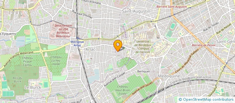 localisation de l'entreprise MONSIEUR AIMANE BOUTIBA  BORDEAUX