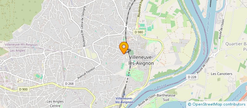 localisation de l'entreprise MONSIEUR AIMANE EL BOUAZZAOUI  VILLENEUVE-LES-AVIGNON