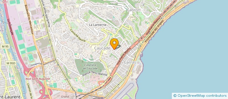 localisation de l'entreprise MONSIEUR AIMANN BOUSSANDEL à NICE
