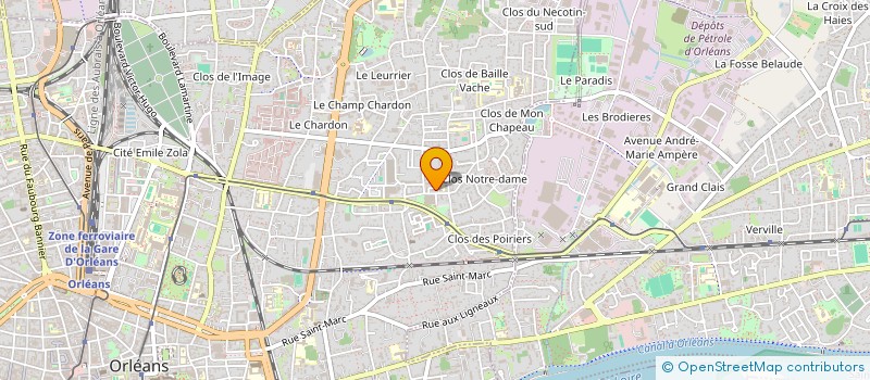 localisation de l'entreprise MONSIEUR AIME BABELA à ORLEANS
