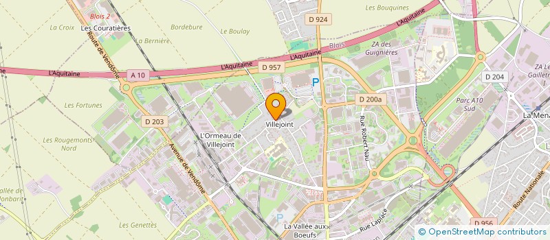 localisation de l'entreprise MONSIEUR AIME BAPTISTE  BLOIS