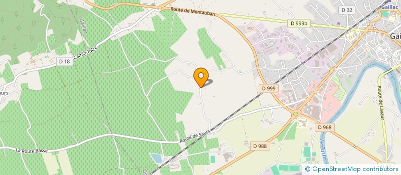 localisation de l'entreprise MONSIEUR AIME BARTHE  TECOU