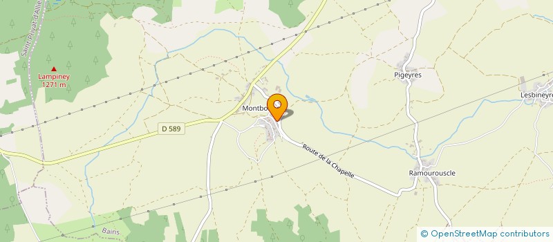 localisation de l'entreprise MONSIEUR AIME BELUT à CUSSAC-SUR-LOIRE