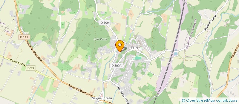 localisation de l'entreprise MONSIEUR AIME BERTON  SOYANS