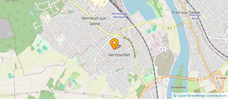 localisation de l'entreprise MONSIEUR AIME BILLONG à VERNOUILLET