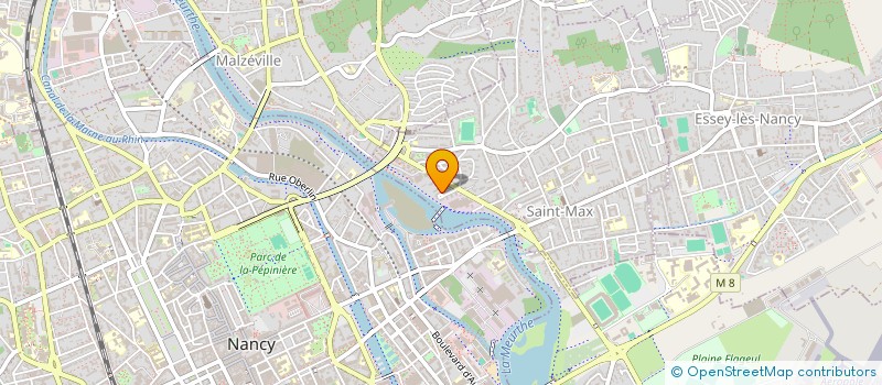 localisation de l'entreprise MONSIEUR AIME BIYELA NTALU  SAINT-MAX