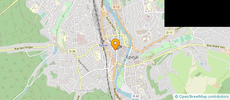 localisation de l'entreprise MONSIEUR AIME BIZE à EPINAL