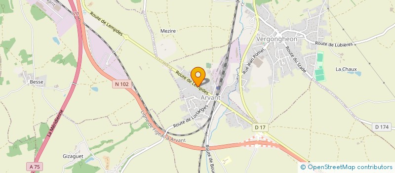 localisation de l'entreprise MONSIEUR AIME BOMPARD  BOURNONCLE-SAINT-PIERRE