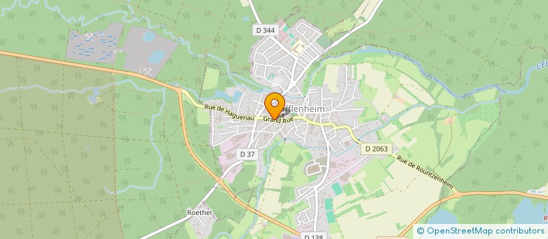 localisation de l'entreprise MONSIEUR AIME BOOS  SOUFFLENHEIM