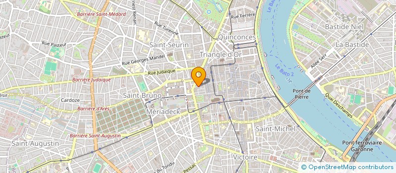 localisation de l'entreprise MONSIEUR AIME BOULOGNE  BORDEAUX