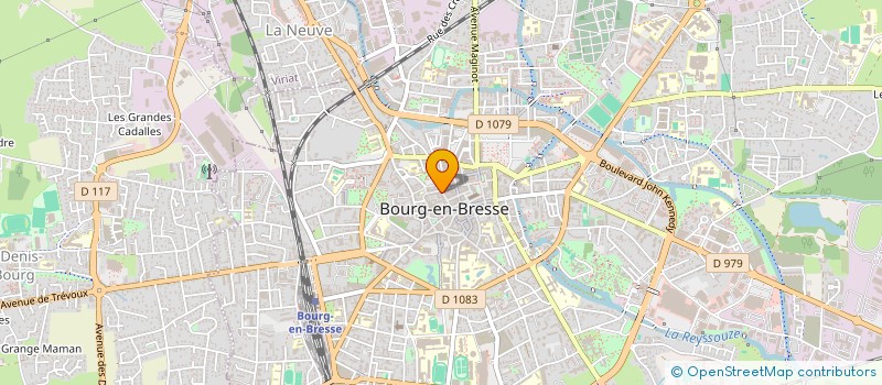 localisation de l'entreprise MONSIEUR AIME BURTIN à BOURG-EN-BRESSE