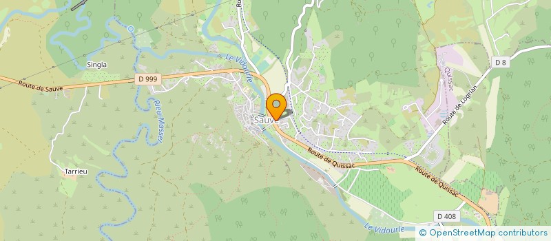 localisation de l'entreprise MONSIEUR AIME CAPRISTO  SAUVE