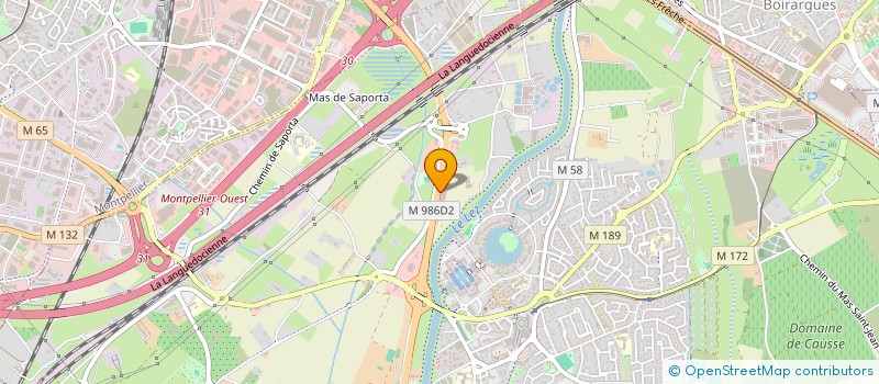 localisation de l'entreprise MONSIEUR AIME CAYZAC à LATTES