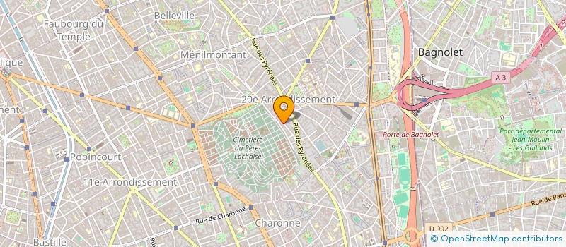 localisation de l'entreprise MONSIEUR AIME-CHARLES BILONG  PARIS