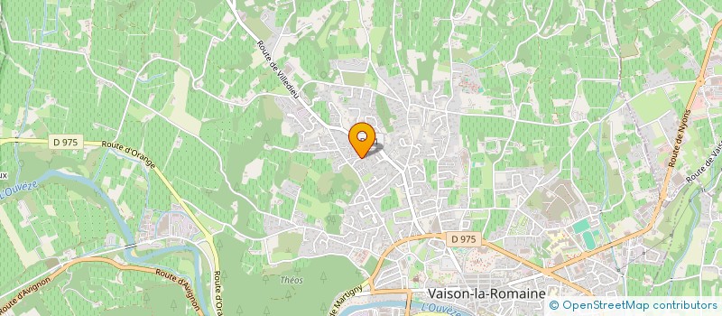 localisation de l'entreprise MONSIEUR AIME CHARRASSE  VAISON-LA-ROMAINE