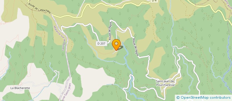 localisation de l'entreprise MONSIEUR AIME CHAT  SAINT-PIERRE-SAINT-JEAN