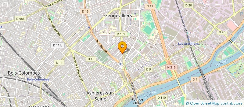 localisation de l'entreprise MONSIEUR AIME-CHRISTIAN NTEZIRYAYO  ASNIERES-SUR-SEINE