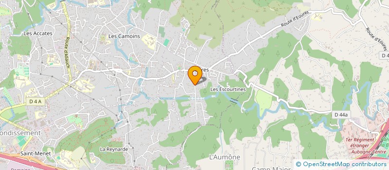 localisation de l'entreprise MONSIEUR AIME CUNEO-RAFFAELLI  MARSEILLE