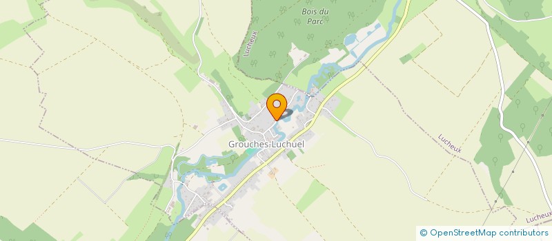 localisation de l'entreprise MONSIEUR AIME CUVILLIER  DOULLENS