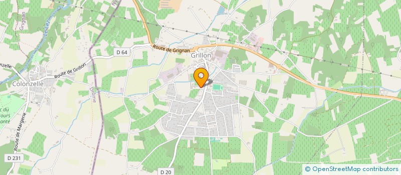 localisation de l'entreprise MONSIEUR AIME FAURE à VALREAS