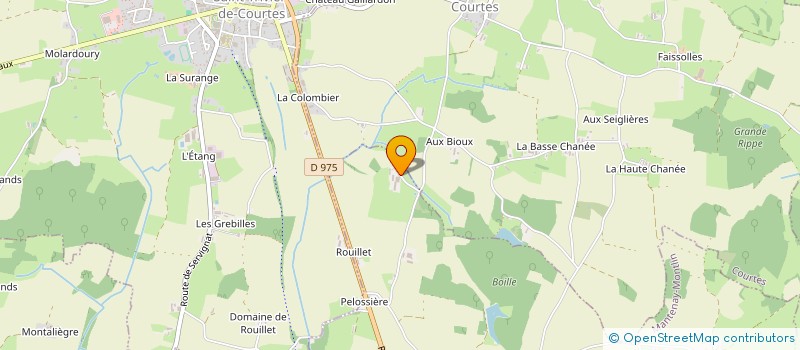 localisation de l'entreprise MONSIEUR AIME FELIX  MANTENAY-MONTLIN