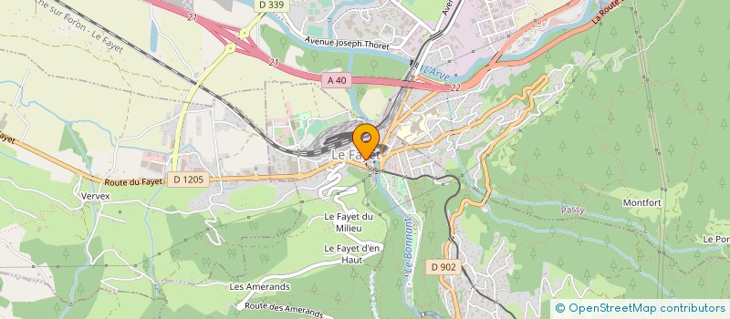 localisation de l'entreprise MONSIEUR AIME FEMEL à SAINT-GERVAIS-LES-BAINS