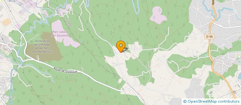 localisation de l'entreprise MONSIEUR AIME GERMAIN HARMIDE  FUVEAU