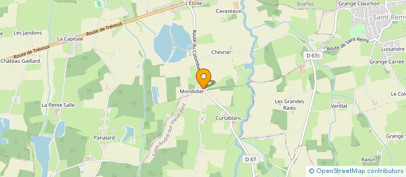 localisation de l'entreprise MONSIEUR AIME GONNET  SAINT-REMY