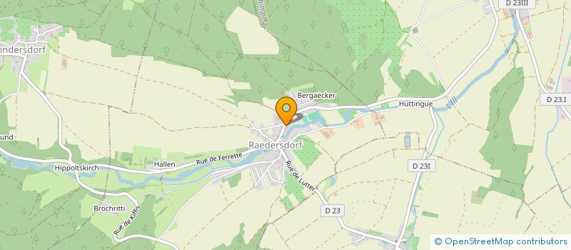 localisation de l'entreprise MONSIEUR AIME GROSHELISCH  WOLSCHWILLER