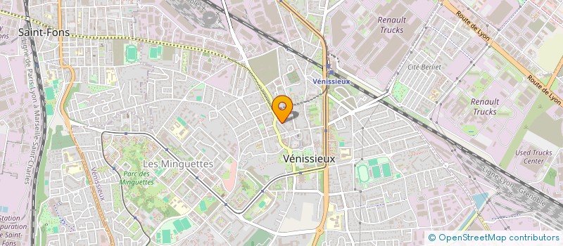 localisation de l'entreprise MONSIEUR AIME HABINSHUTI  VENISSIEUX