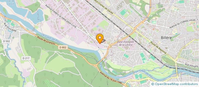 localisation de l'entreprise MONSIEUR AIME HAERTER à LONS