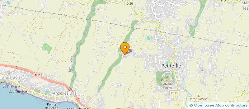 localisation de l'entreprise MONSIEUR AIME HOAREAU  PETITE-ILE